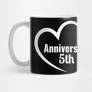 5th anniversary Mug